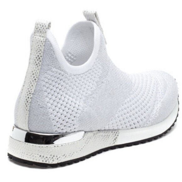 J/Slides Women's ORION Lifestyle Sneaker White, Sz.7 - Picture 4 of 7
